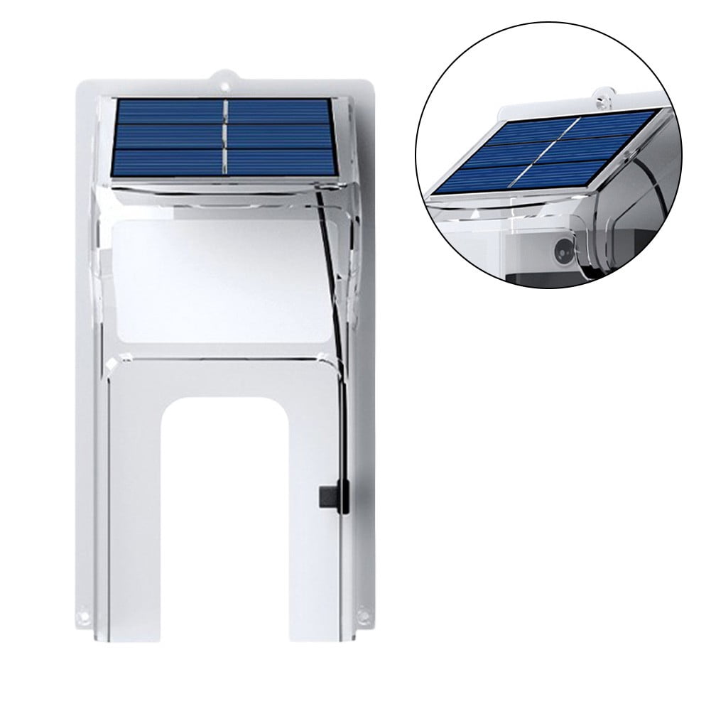Leke Solar Rain Cover for Wireless Doorbell Solar Charging 215*115mm