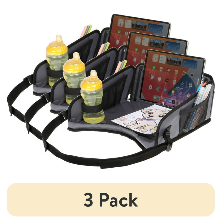 Kids Activity Travel Tray with Tablet Holder (3-Pack) photo 1