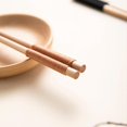 thumbnail image 2 of Bamboo Chopsticks Reusable Dishwasher Safe Chinese Long Chopstick Wooden Asian Korean Japanese Chopsticks, Natural and Healthy for Restaurants, Gourmets, Noodles, 2 of 7