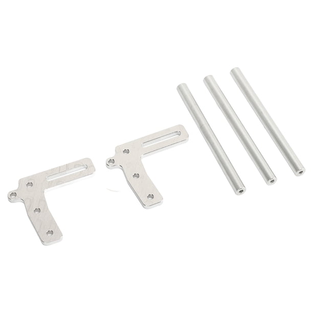 Parachoques delantero RC parachoques delantero de coche RC con recubrimiento de polvo negro para reemplazo de accesorios de coche RC ANGGREK Otros