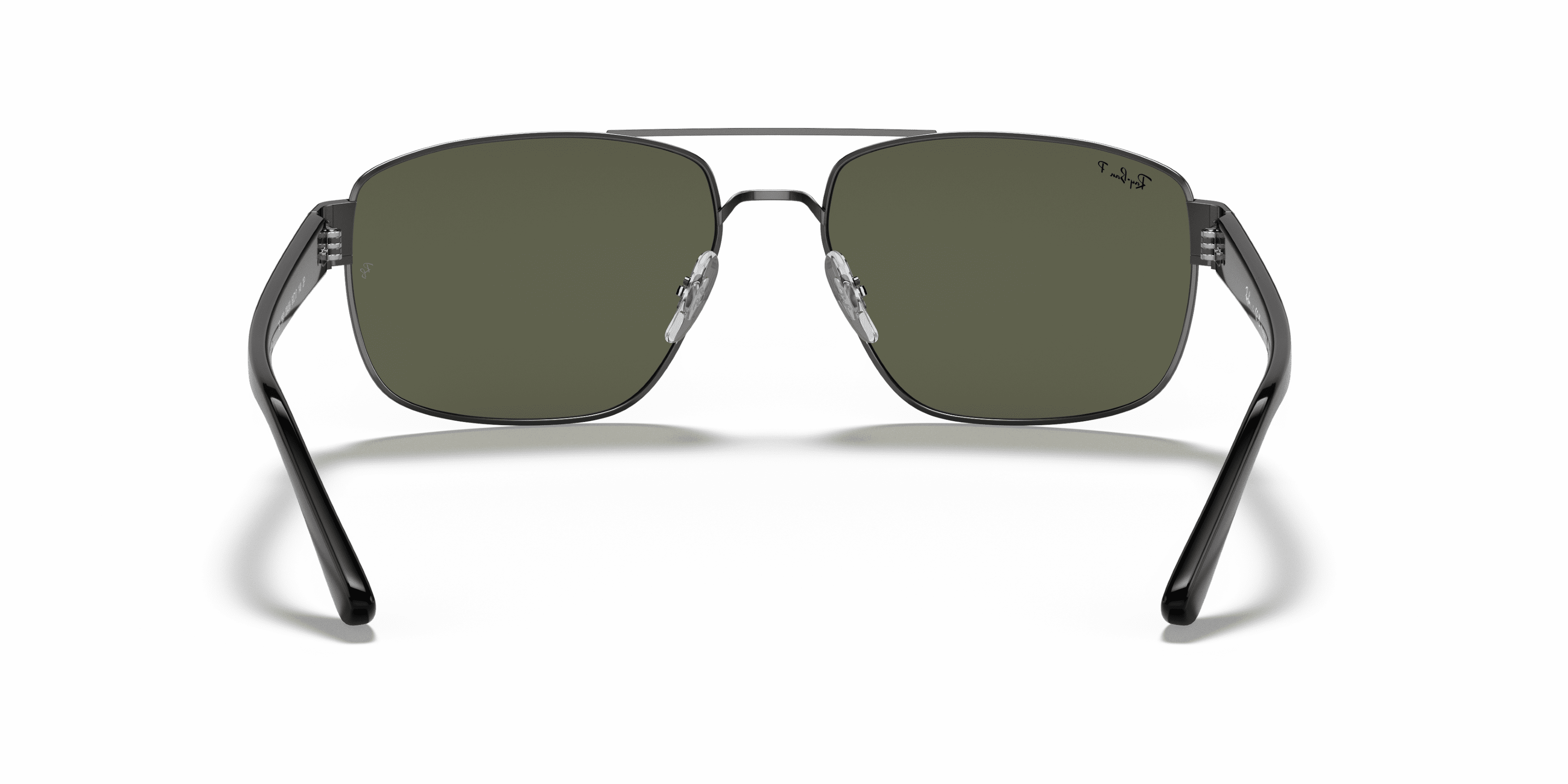 Ray-Ban Sunglasses for Men and Women, Polished Gunmetal with G-15 Lenses, Size 60