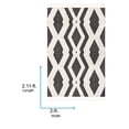 thumbnail image 4 of Livabliss Area Rugs for Living Room, 2x3 Azilal Global Black Rug, Bedroom Dining Room Home Decor Stain Resistant Carpet (2' x 2'11"), 4 of 8