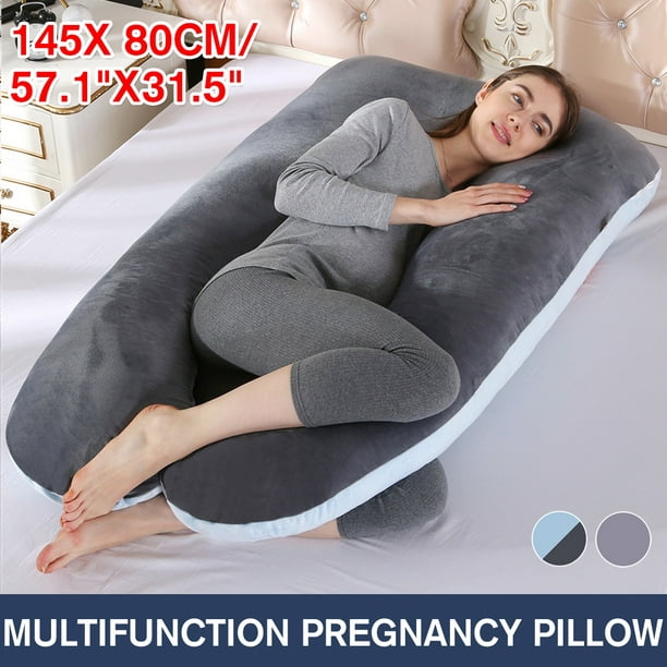 U Shaped Body Pillow Full Body Cushion Pregnancy Pillow ...