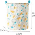 thumbnail image 2 of Floral World Foldable Basket Organizer, Medium, White, 2 of 7