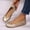 Light Gold, variant on Women Ballet Flats Elastic Round Toe Bow Foldable Dance Shoes Comfort Casual