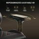 thumbnail image 5 of Silla Gamer Dowinx Elite LS6689S Ergonómica Ejecutiva Reclinable con Masaje y Reposapiés – Cuero Premium, 5 of 10