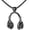 Black, variant on Music Earphone Earphone Pendant European And American Fashion Men'S Necklace