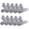 thumbnail image 1 of 10 pack de metal resistente, bolsa de plata con chip, abrazaderas para cierre hermético, ahorrador de alimentos, artes y artesanías Afortunado Sencillez, 1 of 5