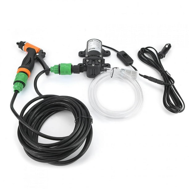 Bomba de lavado, bomba de lavado de autos eléctrica de 12 V, bomba de lavado eléctrica en V, bomba de lavado de autos, materiales ecológicos