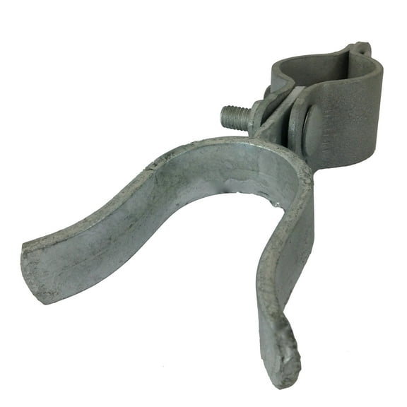 1-3/8" x 2-3/8" Chain Link Fence Gate Fork Latch -  Fence Gate Latch - Galvanized Fence Gate Latch With Hole for Padlock