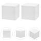 thumbnail image 4 of 6 uds DIY cubo de espuma en blanco suave espuma en blanco artesanía hacer cubos de espuma artesanías, 4 of 4