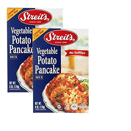 Streits Potato Pancake Mix with Vegetables, Make Latkes Fresh 6 oz (2