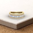 thumbnail image 5 of 1 Carat Diamond Wedding Band Ring in 14K Yellow Gold (Ring Size 11), 5 of 6