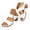 White, variant on Platform Wedge Sandals for Women 2026 Open Toe Ankle Strap Dressy Casual Office Work Summer Shoes