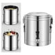 thumbnail image 3 of Dispensador de bebidas frías y calientes, cubo de té con leche, acero inoxidable, práctico dispensador de agua. 30L, 3 of 9