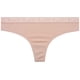 thumbnail image 5 of Pack de 5 tangas de microfibra para mujer, talla XL, de Lucky Brand, 5 of 6