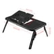 thumbnail image 5 of Notebook Ajustable de Mesa Plegable Portátil de Mesa de Cama Para La ComputeráRa Portátil Portátil Portátil PcBlack, 5 of 8