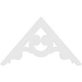thumbnail image 4 of Ekena Millwork 60"W x 35"H x 1"P (14/12) Pitch Robin Architectural Grade PVC Gable Pediment, 4 of 5