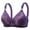 Purple, variant on Utoimkio High Support Wireless Bras for Women Full Coverage Comfort Breathable Push Up Bras for Women No Underwire Everyday Bras
