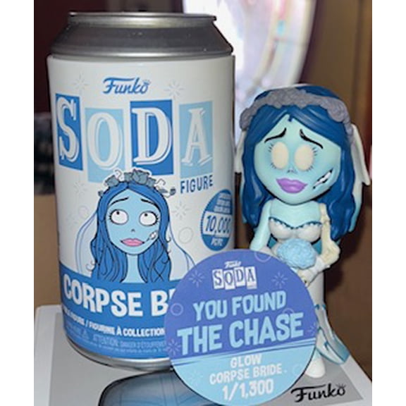 Funko Soda Figure Corpse Bride Chase Variant Exclusive Glow 1/1300