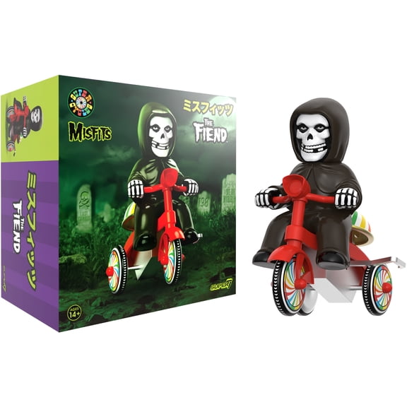Super7 - Misfits - Super Cycles - Fiend (Black with Red Trike)