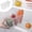 White_Hot#1923, variant on Slim Refrigerator Storage Box with Drawer and Pulleys, Clear Plastic Rectangular Food Organizer for Eggs, Fruits, Vegetables, and Snacks, Space-Saving Stackable Container, White, 24.5x14x9.7cm