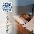 thumbnail image 4 of Non-Ticking Silent Wall Clocks Battery Operated Personalized Decor Clock for Living Room,Bedroom-Blue And White Porcelain With Water Drops With Traditional Chinese Elements(12inch), 4 of 4