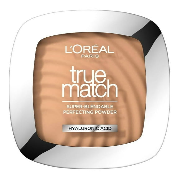 Maquillaje en polvo compacto L'Oréal True Match con ácido hialurónico golden beige 3.D/3.W 9 g
