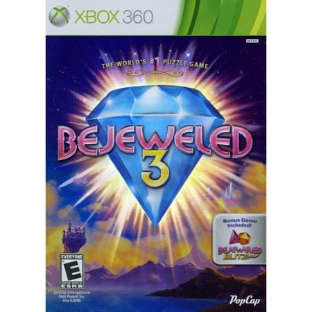 Bejeweled 3 with Bejeweled Blitz Live (Xbox 360) (Best Bejeweled Blitz Game)