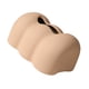 thumbnail image 5 of Dispensador de almacenamiento de caja de pañuelos para cubierta de pañuelos, soporte para caja de pañuelos para encimera, baño, dormitorio beige BLESIY Sostenedor del tejido, 5 of 8