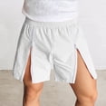 thumbnail image 2 of Beach Shorts â Menâs Drawstring Quick Men's Stretch Waist Casual Shorts Gym Workout Running Outdoor Hiking Fitness Shorts With Zipper Comfortable Lightweight, 2 of 5