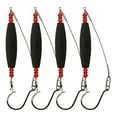 thumbnail image 1 of Catch More Catfish with 4pc 32 5 inch Float Rig Fishing Bobbers Barbed Hook, 1 of 11