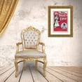 thumbnail image 3 of Anonymous 19x24 Gold Ornate Framed and Double Matted Museum Art Print Titled - My Sweet Eileen (1898), 3 of 4