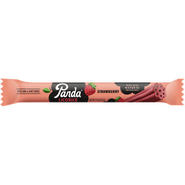(Pack of 20), Panda Strawberry Licorice, 1.1 oz