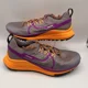 thumbnail image 1 of Nike React Pegasus Trail 4 Womens Size 8 Purple Orange Running Shoes DJ6159-500, 1 of 6