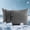 Black, variant on Aship Cooling Pillow Cases, Dual-Sided Summer Cooling Pillowcases, Arc-Chill Jade-Infused Fiber, Breathable Moisture-Wicking, Non-Slip Hidden Zipper, Machine Washable, Standard 20''x26'', 2 Pack Gray