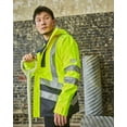 thumbnail image 2 of Men's H2O Hi-Vis Waterproof Jacket | CAT® WORKWEAR, 2 of 3