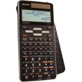 thumbnail image 2 of Sharp EL-W516TBSL 16-Digit Advanced Scientific Calculator with WriteView 4 Line Display, Battery and Solar Hybrid Powered LCD Display, Blac, 2 of 4