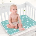 thumbnail image 2 of 35x60cm J Portable Foldable Washable Waterproof Baby Diaper Changing Floor Mats, 2 of 5