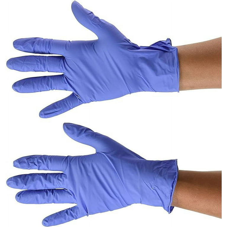 Latex Gloves Vulcan Gloves Medium Medicom Latex Free Nitrile - Main Image