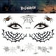 thumbnail image 1 of Pegatina de tatuaje de Halloween para cara, ojos falsos, boca, cicatriz de sangre, patrón de telaraña 3D, pegatina de cara aterradora de Halloween, 1 Juego, 1 of 4