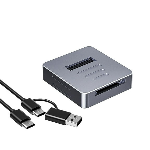 Yammee M.2 NVMe Enclosure Adapter for Better Computer Experience Hard Drive Reader