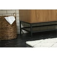 thumbnail image 5 of Elegant Decor Eugene 42" Single Bathroom Vanity with Backsplash in Walnut Brown, 5 of 8
