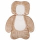 thumbnail image 2 of Almohada de apoyo para el cuello y la cabeza del bebé, cómoda almohada antivuelco para asiento de coche, cojín marrón, 2 of 14