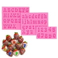 thumbnail image 1 of 3pcs Mini Letter Resin Molds - Small Silicone Number Alphabet Epoxy Casting Mold For Diy Keychain Pendant Earring Jewelry, Gummy Candy Chololate Cake Decoration, 1 of 7