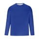 thumbnail image 4 of Camiseta básica informal de manga larga con degradado de color para hombre - Diseño ligero en el dobladillo, poliéster-spandex, tallas S-XXXL, 4 of 4