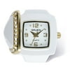 Chunky White Watch Ring