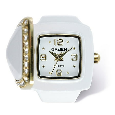 Chunky White Watch Ring