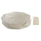 thumbnail image 1 of Housse de protection ronde pour meubles d'extérieur, en taffetas de polyester argenté 190, imperméable, pour jacuzzi, 215 x 70 cm, beige, 1 of 3