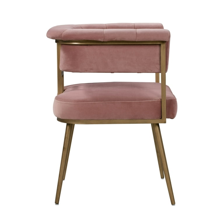 Astrid blush store velvet counter stool